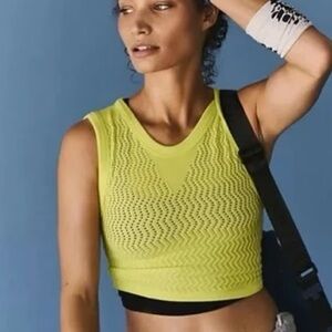 NWOT Free People Movement Free Throw Textured Tank